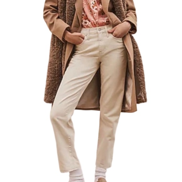 J. Crew Slouchy boyfriend Jeans In Ecru Size 25 - Picture 2 of 11